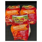 E - Lot of 3 Ore-Ida Sweet Potato Straight Cut Fries - Frozen