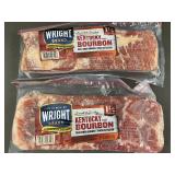 J - Wright Brand Kentucky Bourbon Thick Cut Bacon - Limited Edition (3 lbs)