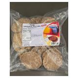 Frozen Fully Cooked Pork Sausage Patties - 3 lb Bag