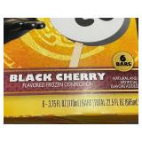 D - Set of 2 Kung Fu Panda 4 Black Cherry Flavored Frozen Confections - 6 Bars Each