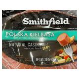 D - Smithfield Polska Kielbasa - 2 Packages, Hickory Smoked, 13 oz Each