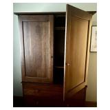 Durham Furniture Wooden Armoire