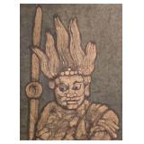 Vintage John Shen Batik Wall Art