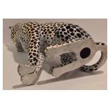 Vintage Ceramic Leopard Figure