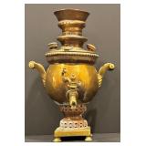 Vintage Brass Russian Samovar