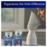 Vicks Personal Steam Inhaler with Variable Steam Control & Soft Mask - 22.56oz