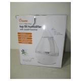 Crane 4-in-1 Filter-Free Top Fill Humidifier with Sound Machine