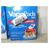 (Mixed Lot of 4) 2 Vicks Vapo Steam (8 fl oz) & 2 Vicks VapoPads (24 Total)