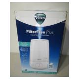 Vicks Filter Free Plus Cool Mist Ultrasonic Humidifier - 1.2gal