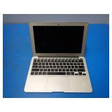 Apple MacBookAir6,1 A1465 MD711LL/B // INTEL CORE I5-4260U 2 Ghz // 4GB DDR3 SDRAM // NO HD // 11.6" screen with 1366 x 768 Resolution // Includes IOS and Charger // major scratches on screen