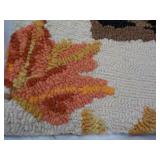 Hand Hooked Accent Rug 22 x 38" Mem...