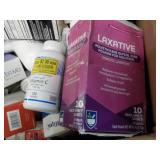 Box of Drugstore Misc. Products- se...