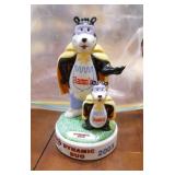 2003 Dynamic Duo Hamms Bears ceramic figurine