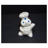 Pillsbury Dough Boy Ceramic Cookie Jar and Two Salt Shakers