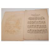 Vintage and Antique Piano Sheet Music