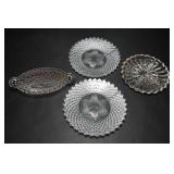 Glass Serving Trays/Dishware