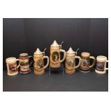 Anheuser Busch Beer Steins