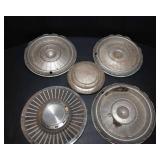 18 Vintage Hubcaps