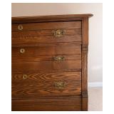 Antique Tiger Oak Chest of Drawers