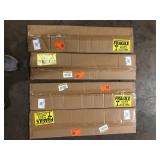 Lot of Prime-Line 8 in. x 34 in., Stainless Steel, Door Kick Plate    Customer Returns See Pictures