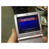 Vintage Gameboy Advance SP with game cartridges - works!