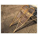 Vintage Pair Northwoods 10" x 40" Snowshoes