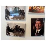 Collection of Historical Magnets and Clips featuring U.S. Presidents and Historical Events