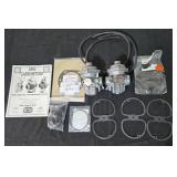 Bing Carburetors with Gaskets and Instruction Manual Set