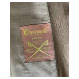 Cravenette Vintage Brown Military Uniform Jacket and Pants Set