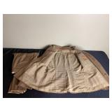 Cravenette Vintage Brown Military Uniform Jacket and Pants Set