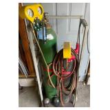 Oxygen Acetylene Welding Outfit with Tanks and Regulators