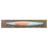 Vintage Canoe - Dimensions 35" x 22"