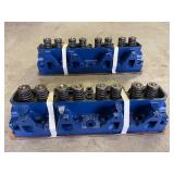 Pair of Cylinder Heads with Valve Springs