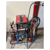 Lincoln Electric SP-100 Arc Welder with Cart and Accessories