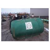 500 Gallon Fuel/Gas Barrel With Electric Transfer Pump