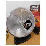 HANDY HEATER 1200-Watt Electric Ceramic Parabolic Space Heater