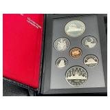 7x Canadian Proof Sets From 1980-1986