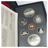 7x Canadian Proof Sets From 1980-1986