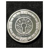 1 TROY OZ .999 FINE SILVER STANSBERRY RESEARCH ROUND