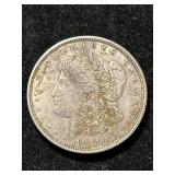 1921-D US MORGAN SILVER DOLLAR