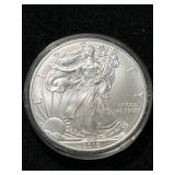 2010 AMERICAN SILVER EAGLE 1 TROY OZ .999 FINE SILVER IN AIRTITE