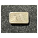 1 TROY OZ .999 FINE SILVER ASSAY BAR