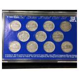 WWII SILVER NICKEL 11 COIN SET