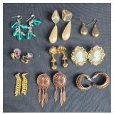 Collection of Fashion Earrings - Vintage and Contemporary  - displays not included