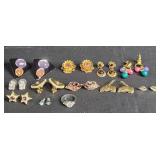 Lot of Fashion Jewelry Pieces - Earrings and Rings Collection