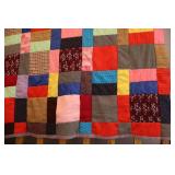 Vintage Handmade Patchwork Quilt…