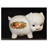 Rare 1983 Corning-Ware Pig Piggy Bank ‘Spice of Life’ Corning Glass Works in Excellent Condition w/Coin Plug…