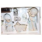 9-Piece Precious Moments Nativity w/Box…