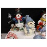 Holiday Table DeCor…Snowman Collection