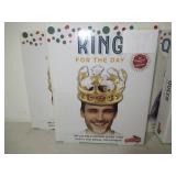 Lot of 4 Inflatable King / Queen for a Day Crowns